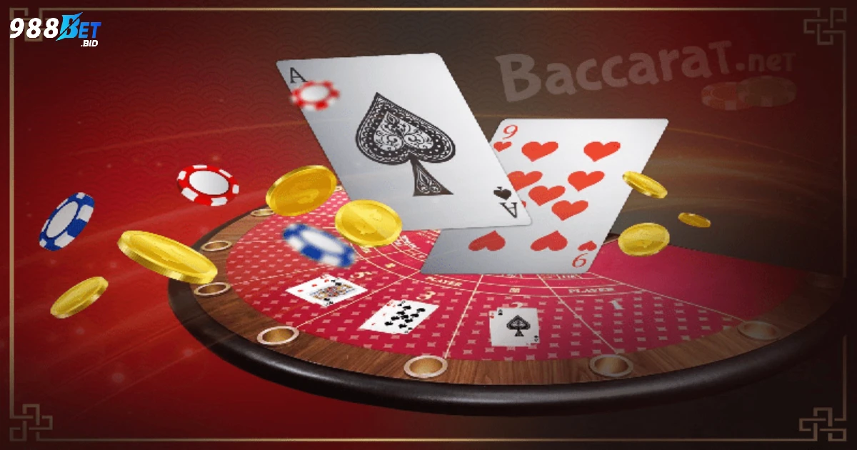 Baccarat Trực Tuyến 988BET - Chiến Lược Đặt Cược Hiệu Quả 3 Cách chơi Baccarat trực tuyến để có cơ hội thắng lớn